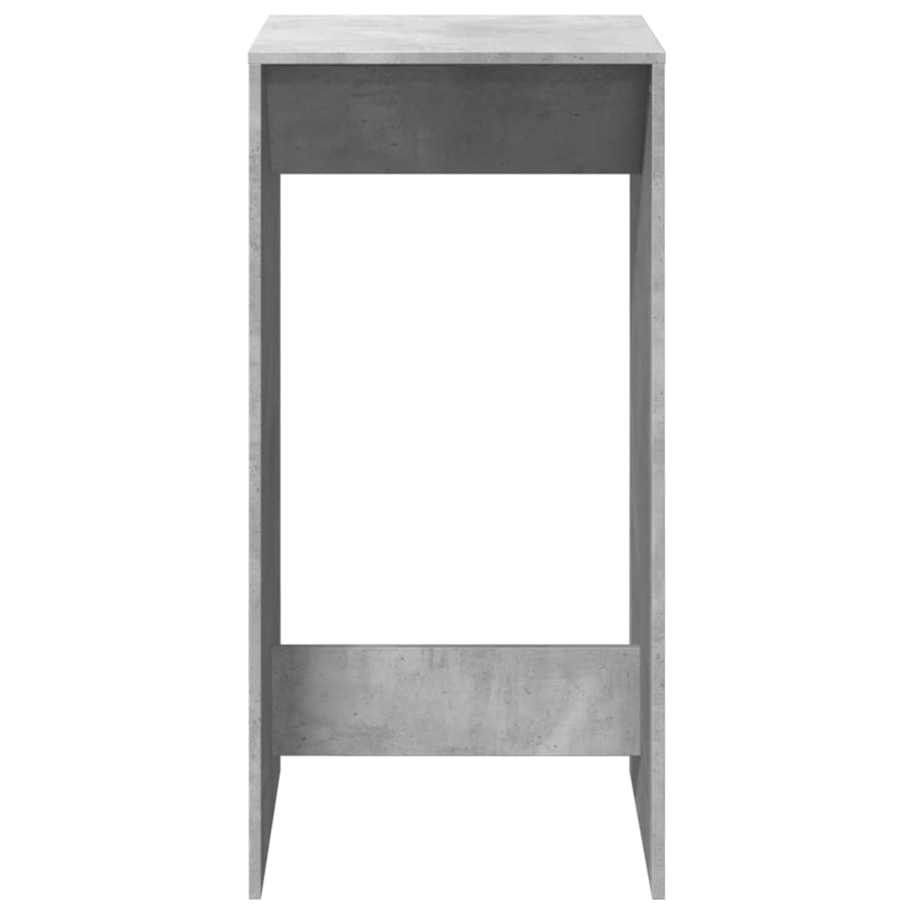 Bartisch Schwarz Eichen-Optik 102 x 50 x 103,5 cm Holzwerkstoff
