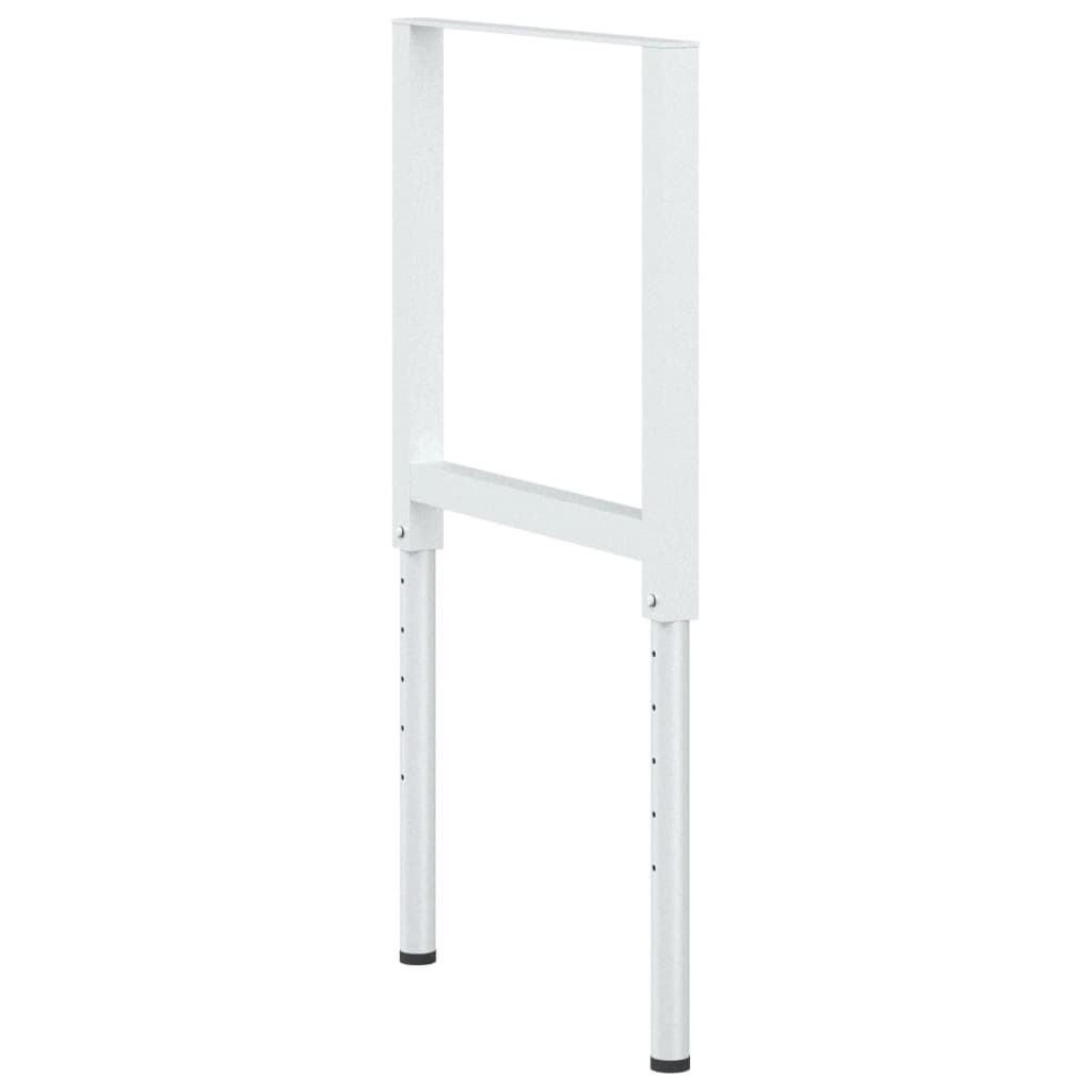Werkbankgestell Verstellbar 2 Stk. Metall 55x(69-95,5) cm