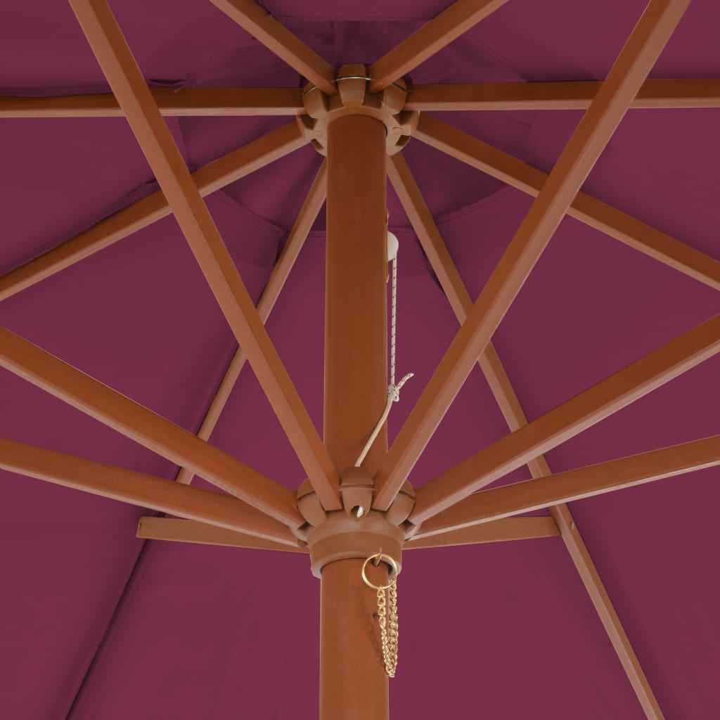 Sonnenschirm 300x258 cm Sandweiß