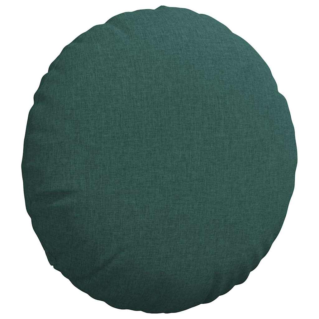 Sitzkissen 2 pcs Hellgrau Ø30 x 13 cm Stoff