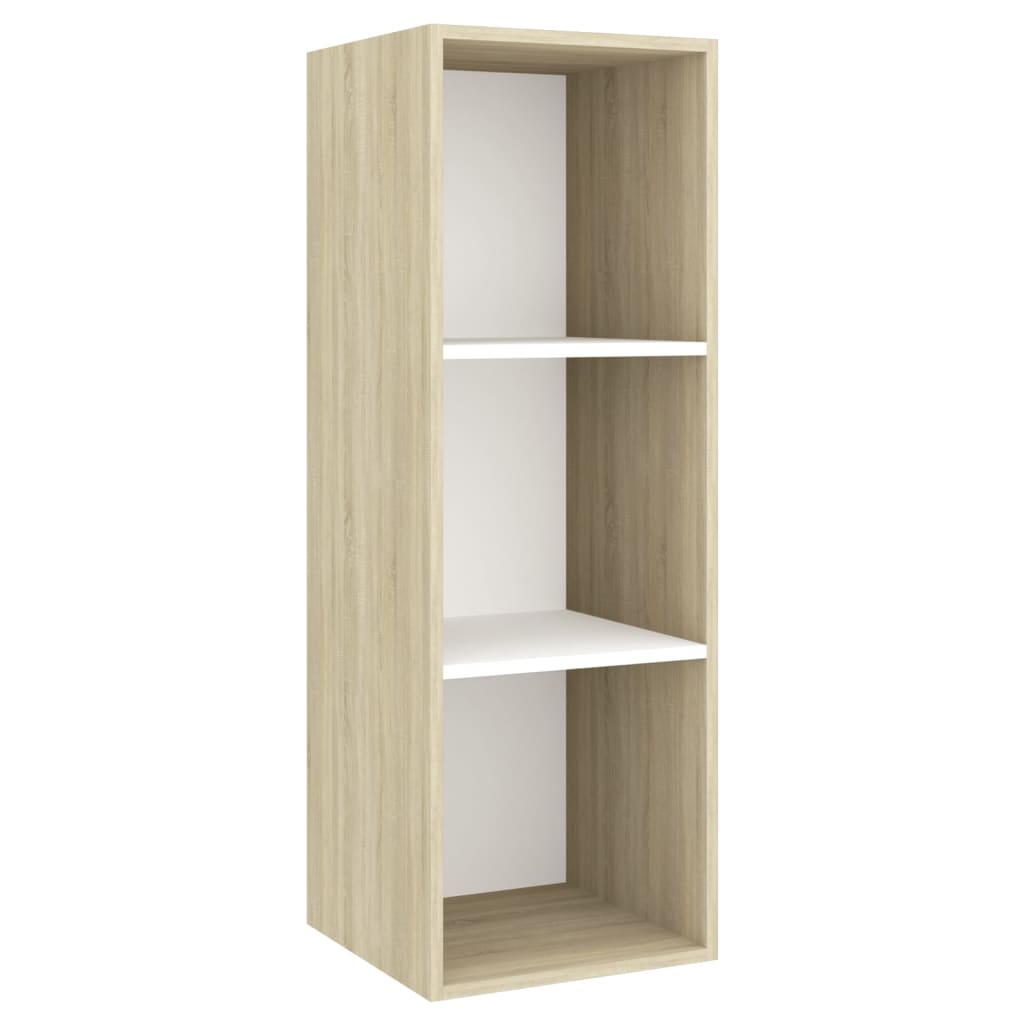 3-tlg. TV-Schrank-Set Weiß Holzwerkstoff