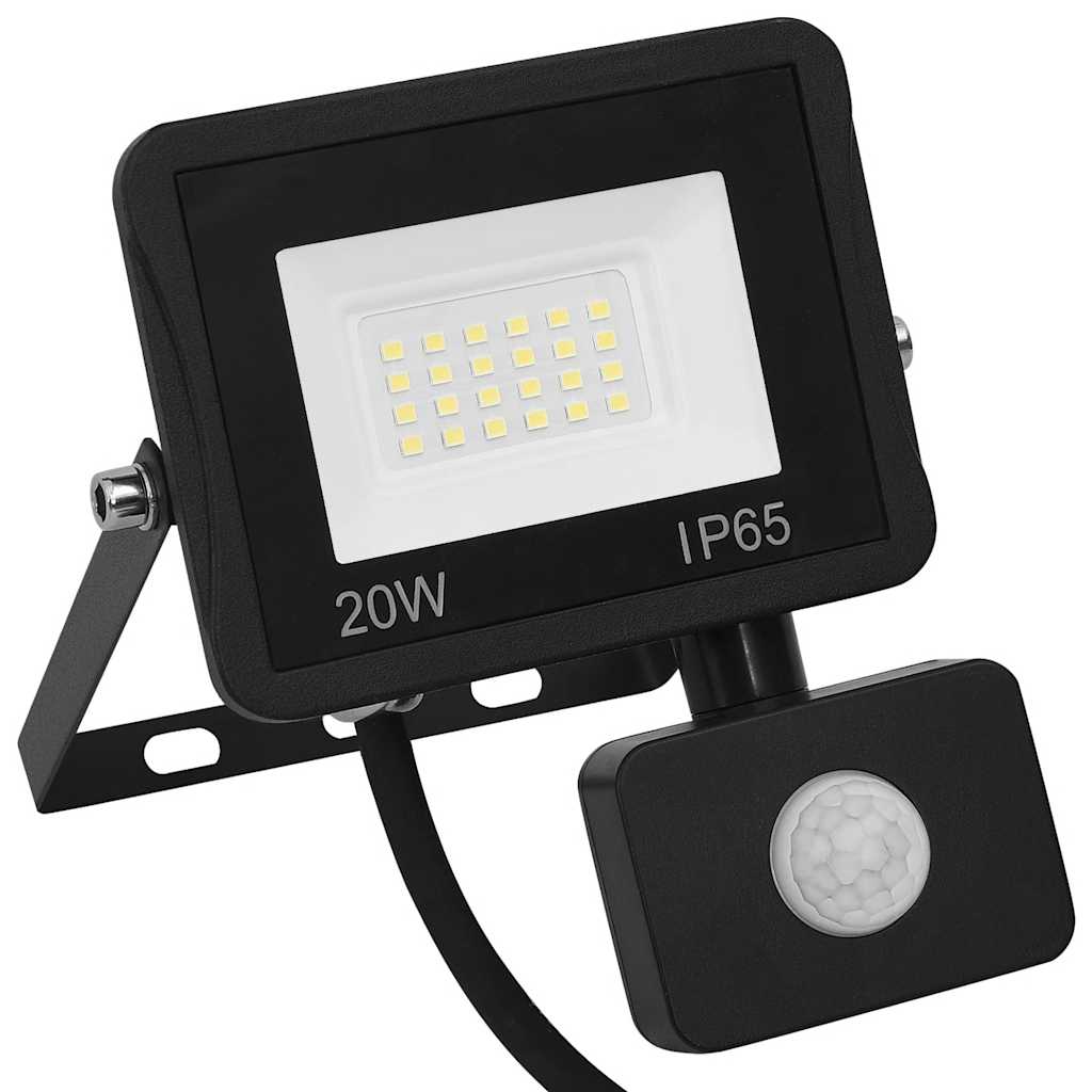 LED-Fluter mit Sensor 10W Warmweiß