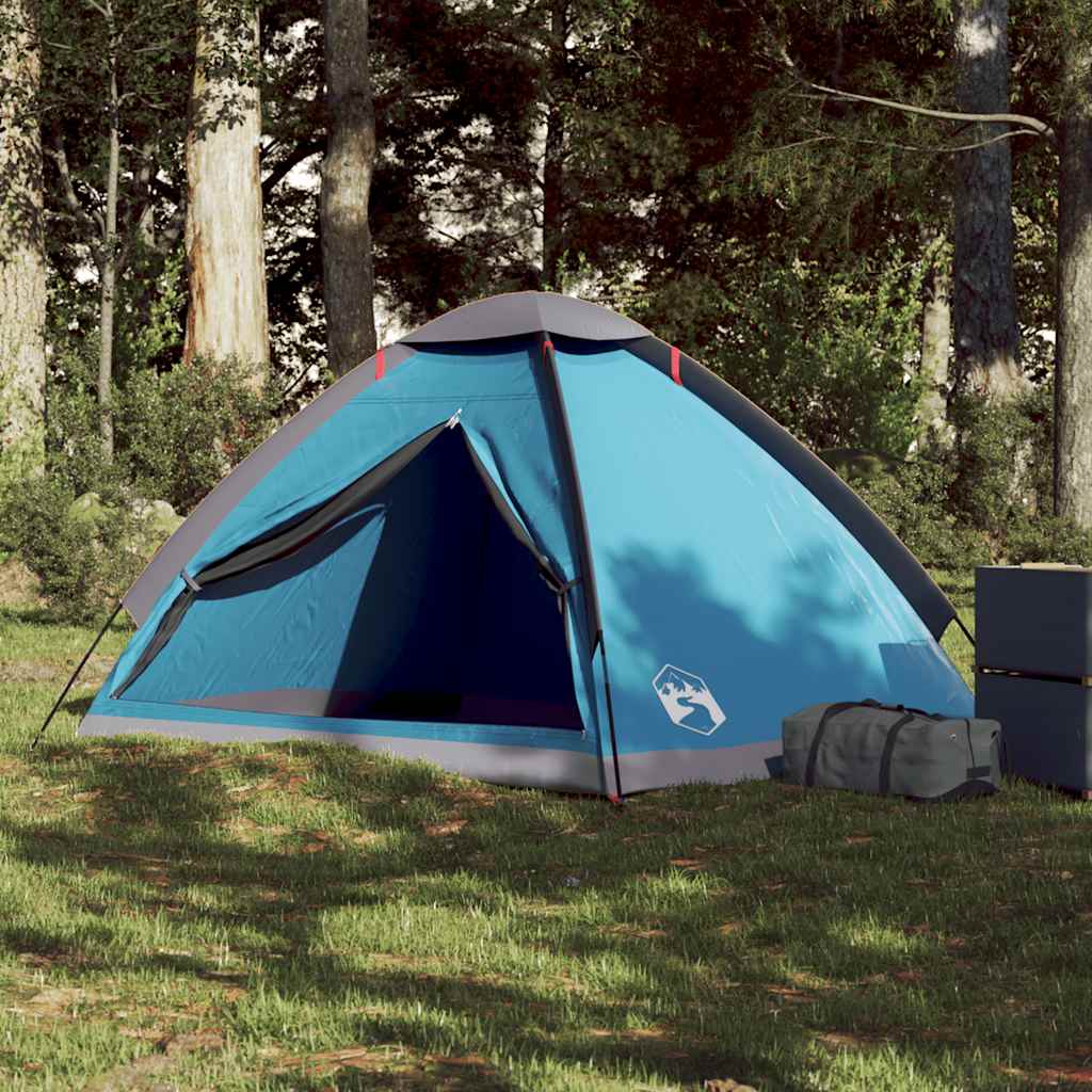 Kuppel-Campingzelt 2 Personen Olivgrün Wasserdicht