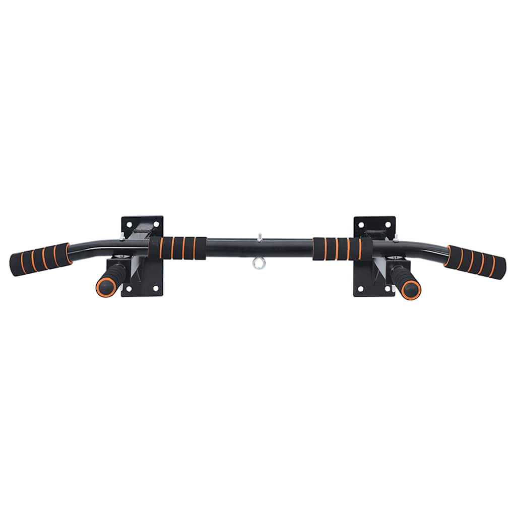 Dip Station Schwarz und Rot 72,5 x 70 x 31 cm