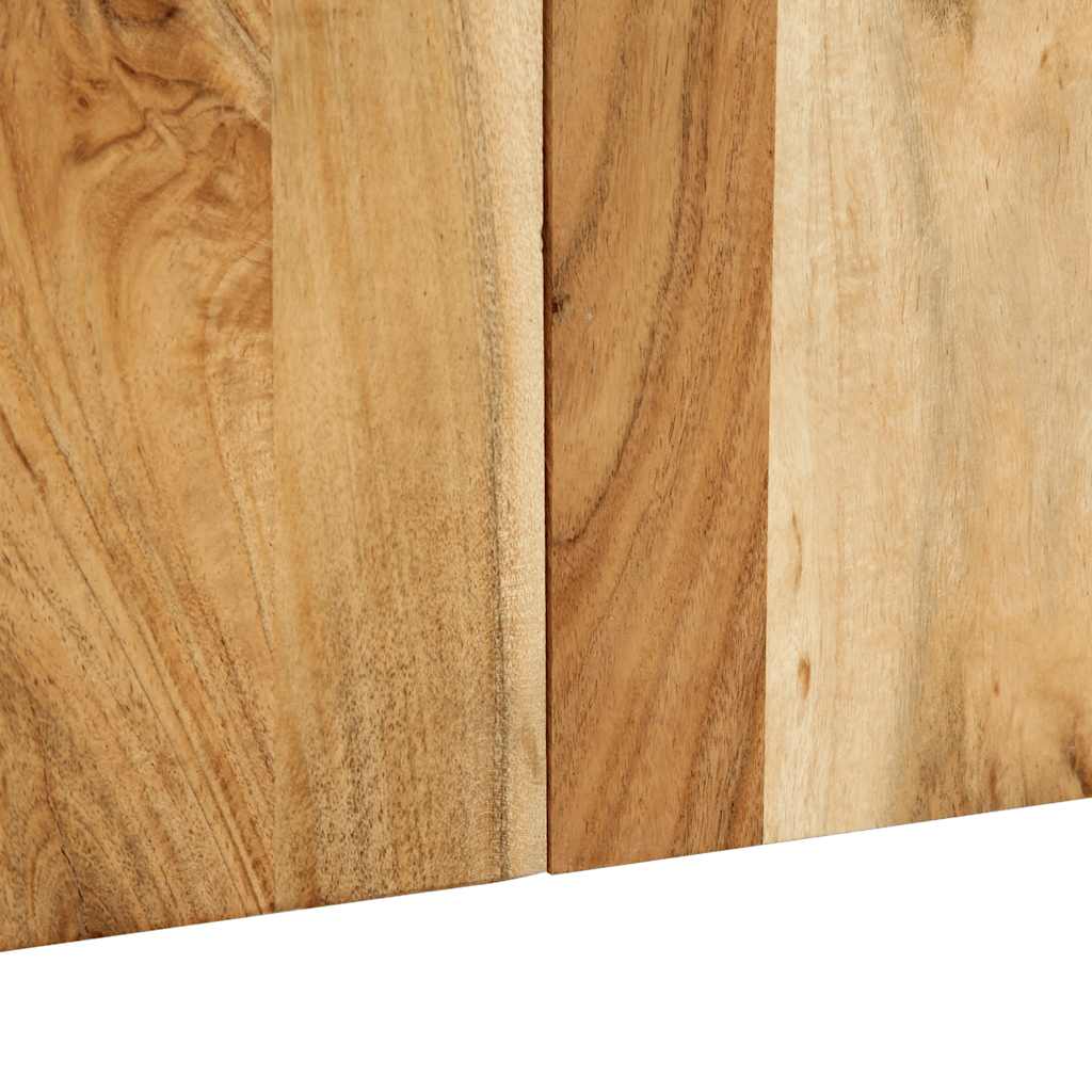 Kopfteil Mehrfarbig 160 cm Massivholz Altholz