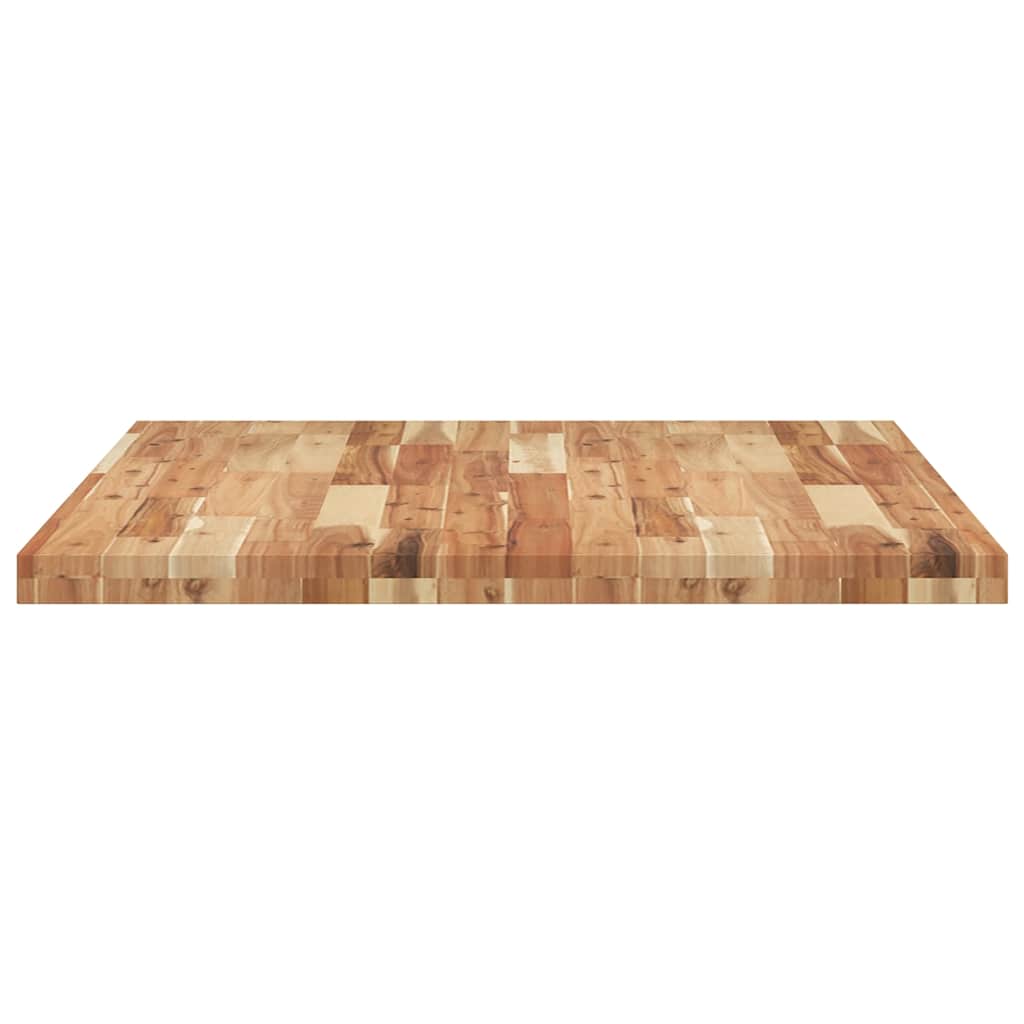 Schreibtischplatte Unbehandelt 60x50x2 cm Massivholz Akazie