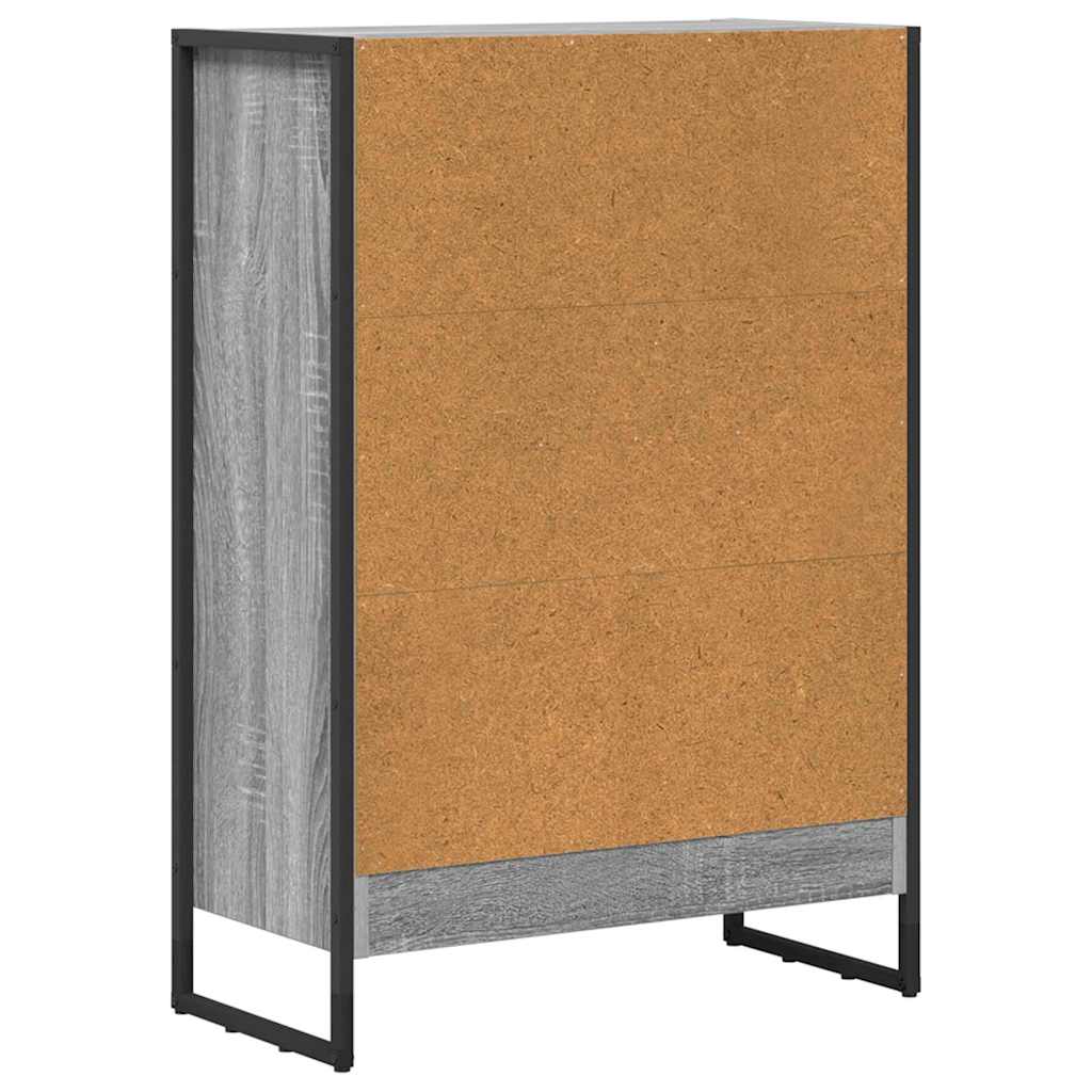 Bücherregal 2 pcs Schwarz Eichen-Optik 60 x 30 x 189,5 cm