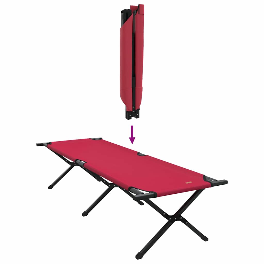 Klapp Schlafbett fürs Camping Blau 193 x 69 x 45 cm