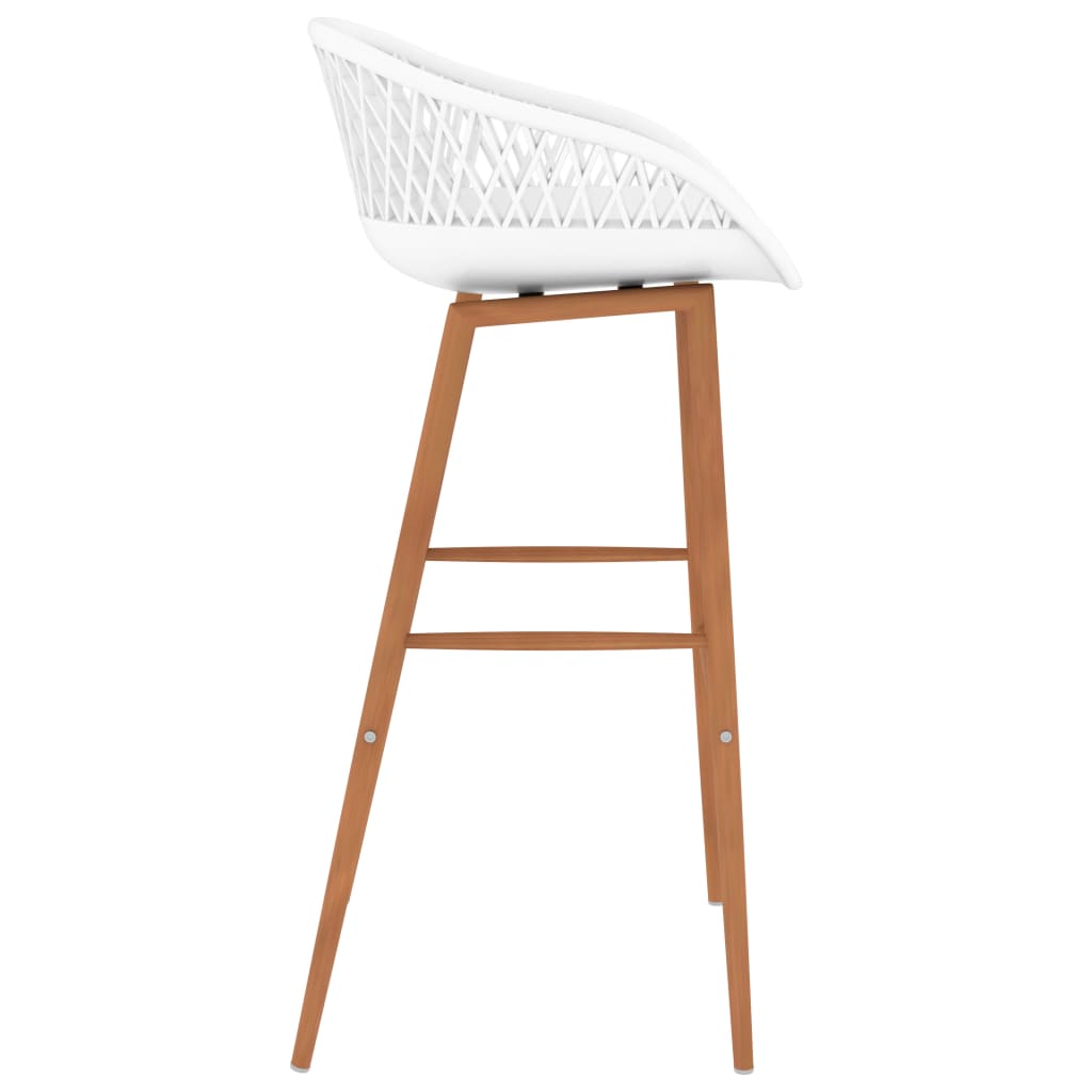 Barhocker 2 Stk. Schwarz