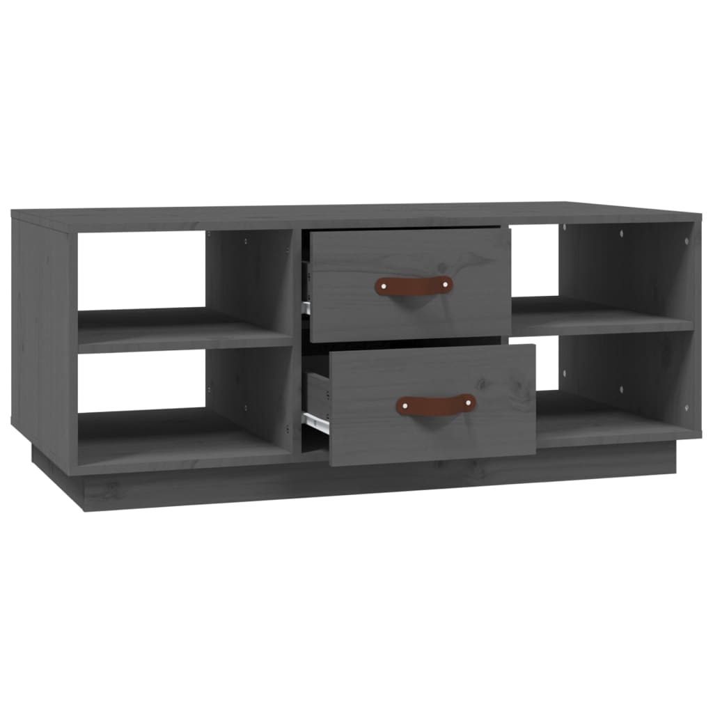 Couchtisch 100x50x41 cm Massivholz Kiefer