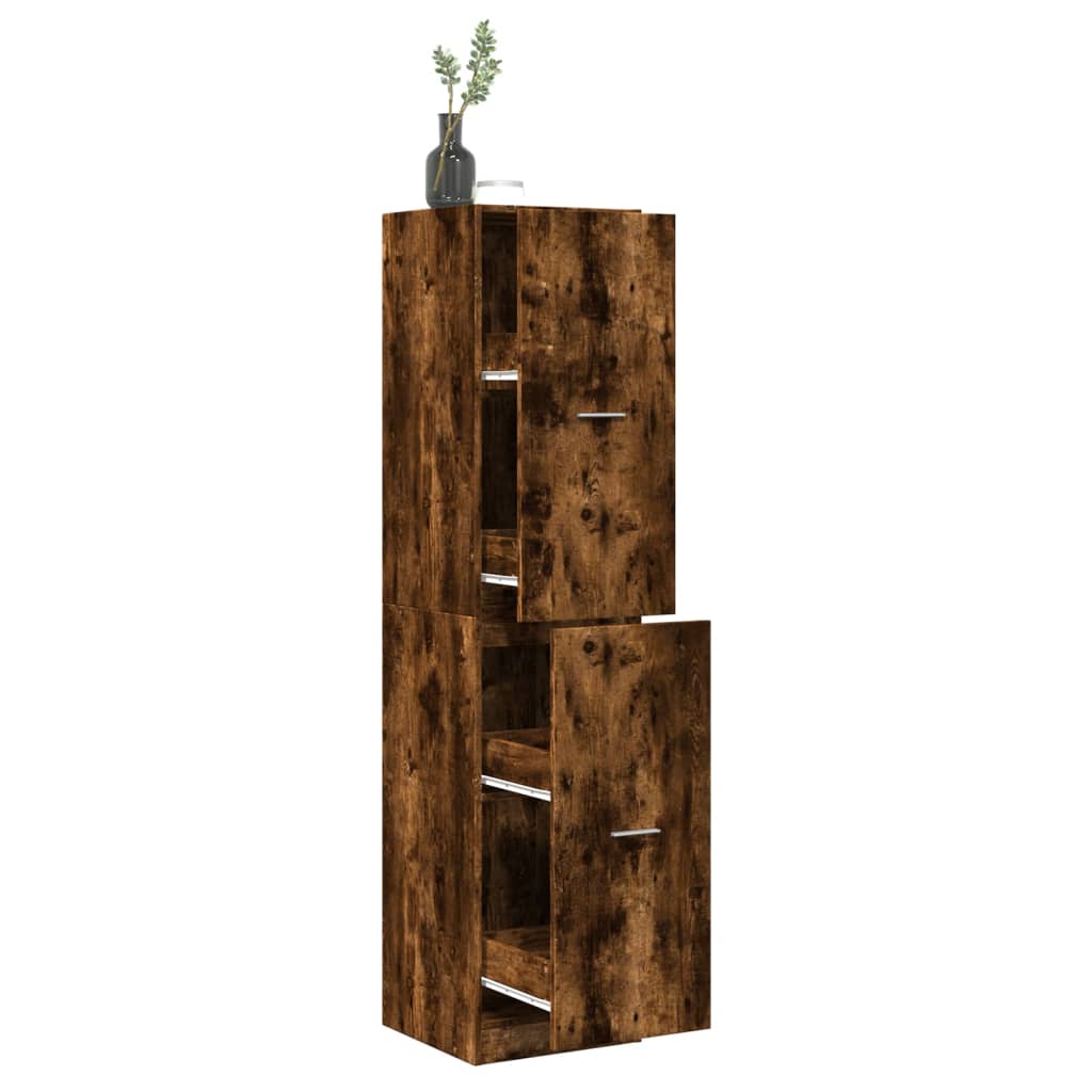 Apothekerschrank Weiß 30 x 41 x 174,5 cm Holzwerkstoff