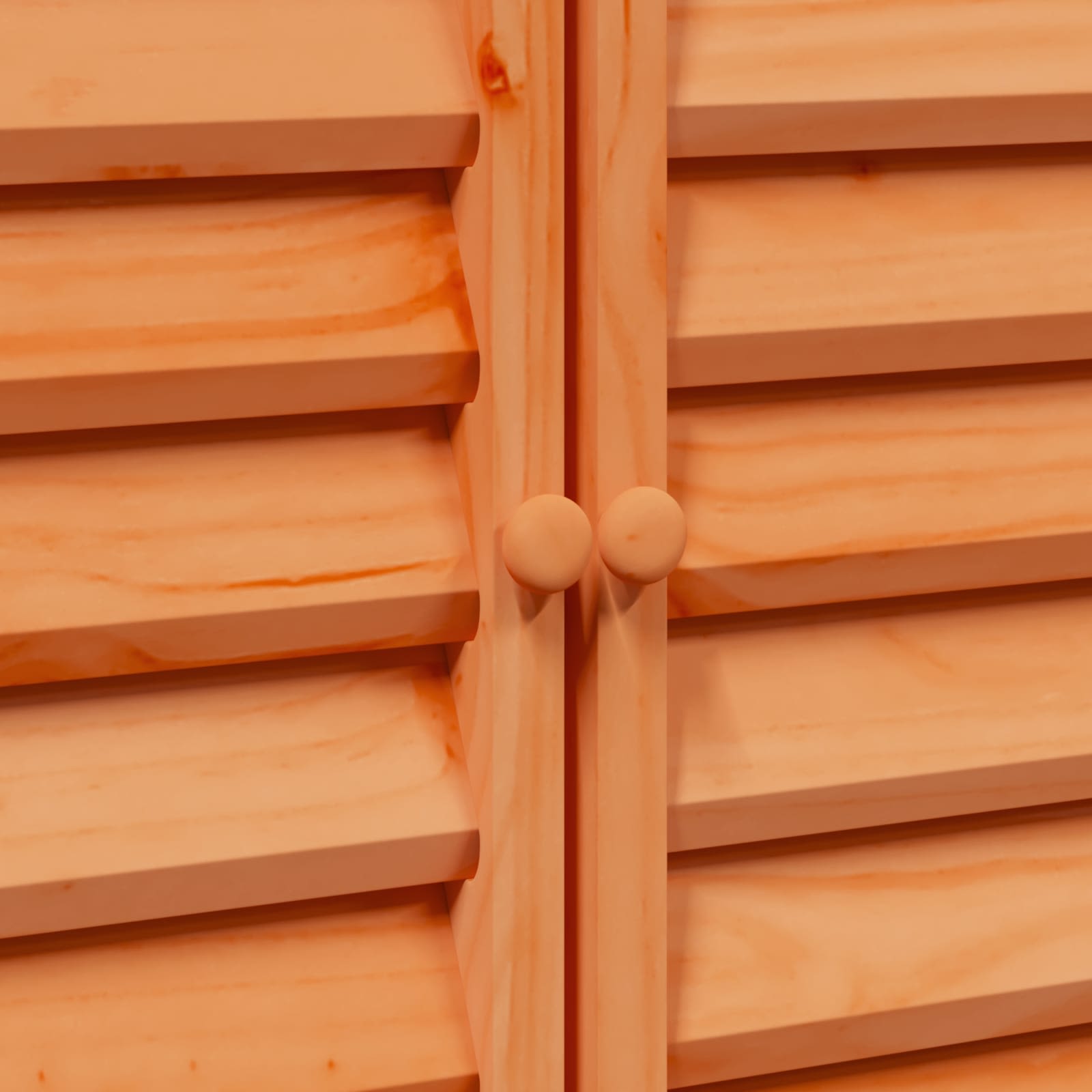 Gartenschuppen Natur 59 x 56 x 113,5 cm Massivholz aus Fichte