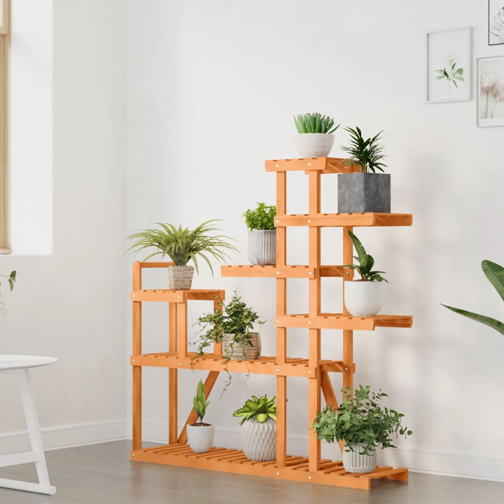 Blumenständer 110x25x96 cm Massivholz Tanne