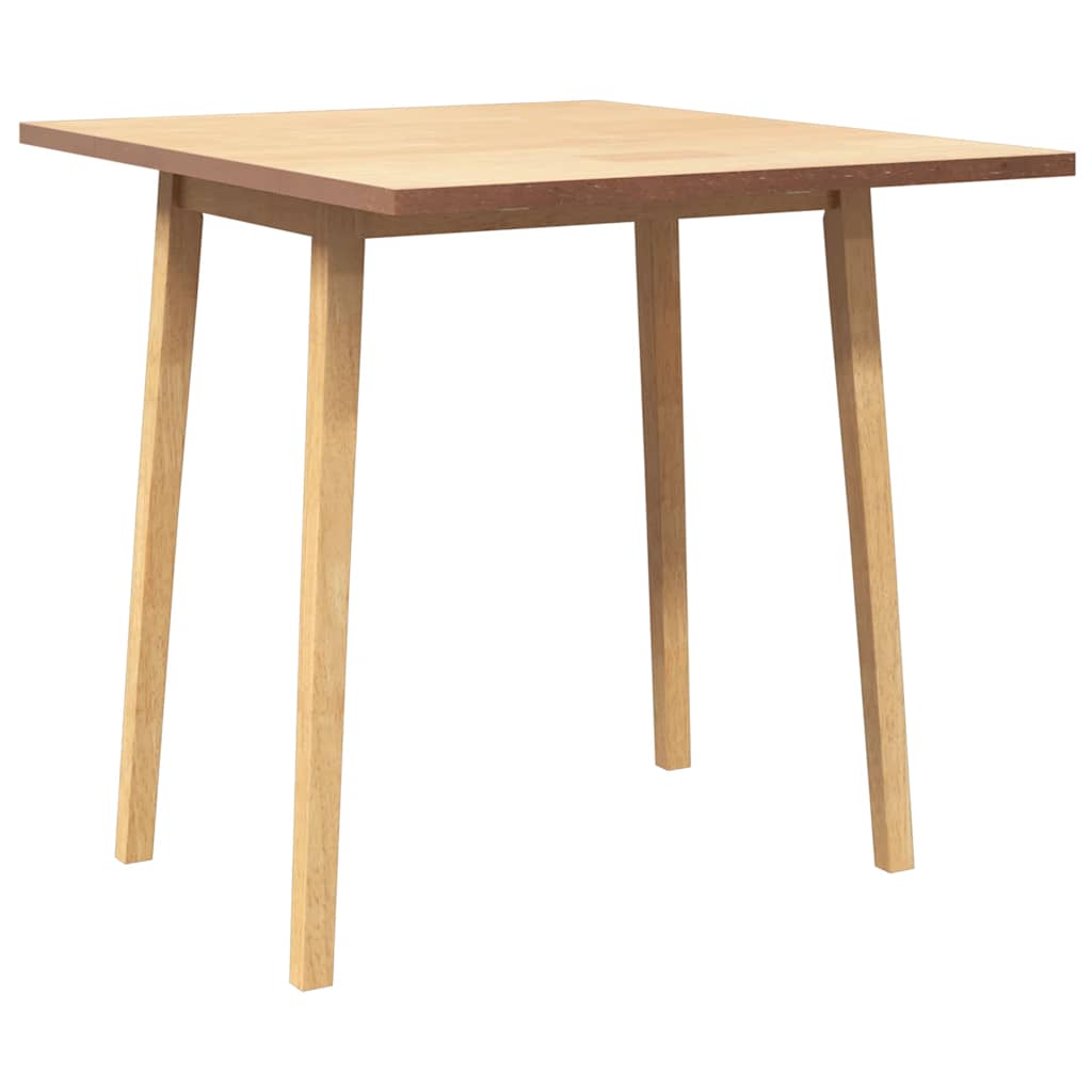 Esstisch Weiß Massivholz Gummibaumholz