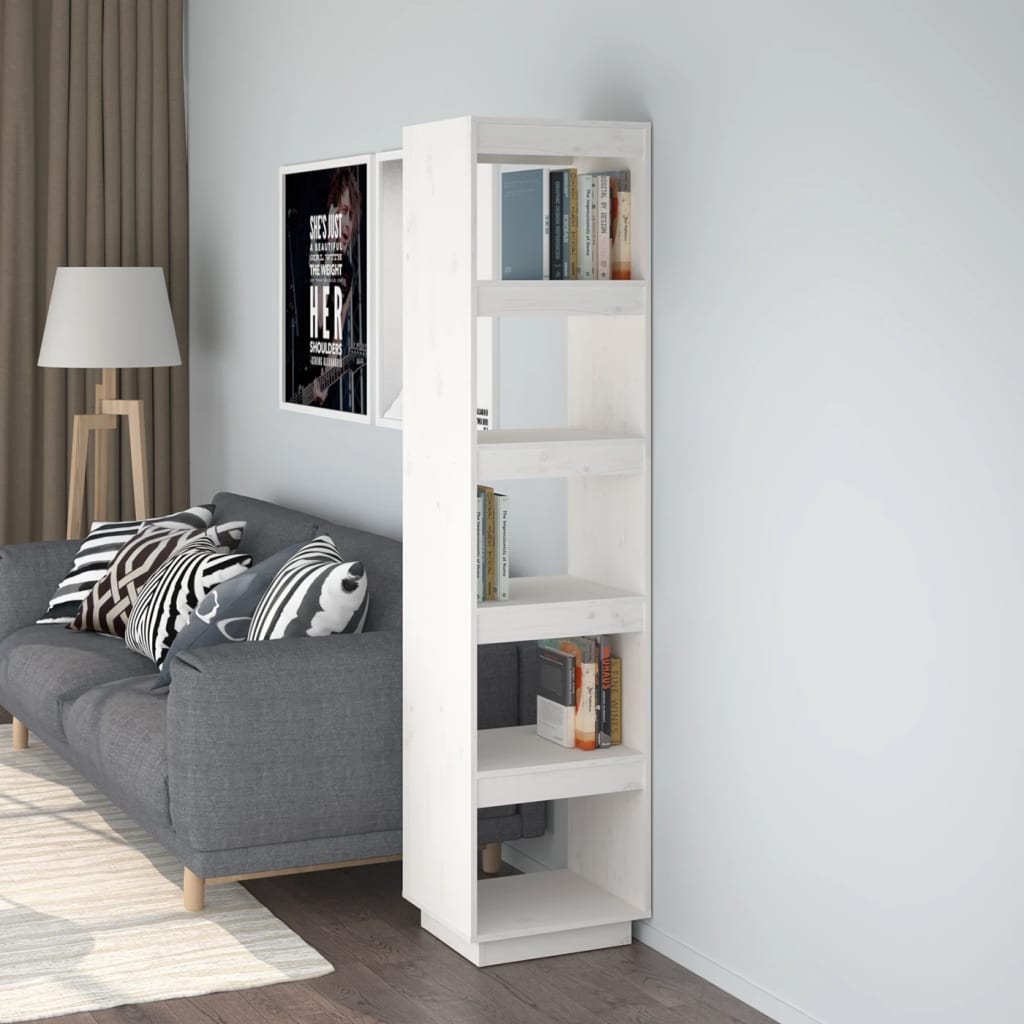 Bücherregal 40x35x71 cm Massivholz Kiefer