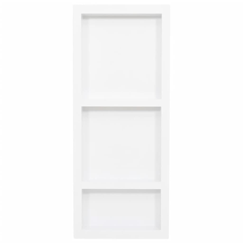 Duschnische Mattgrau 41x36x10 cm