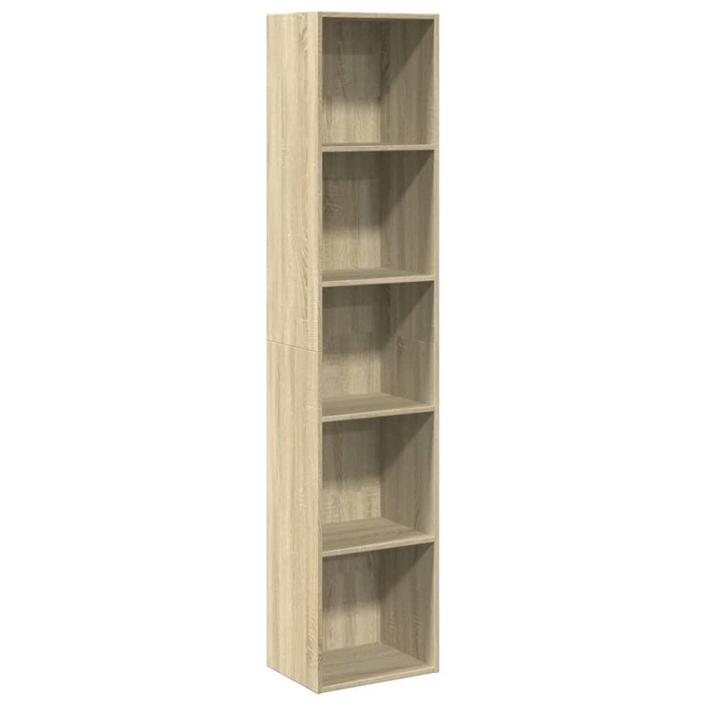 Bücherregal Weiß 80x30x189 cm Holzwerkstoff