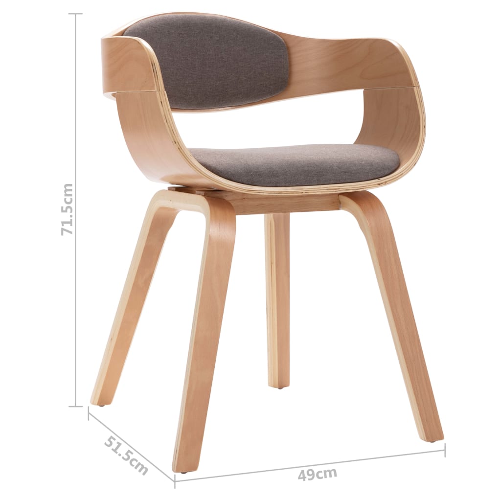 Esszimmerstühle 2 Stk. Bugholz und Kunstleder