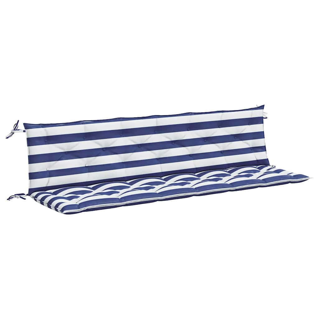 Gartenbank-Auflage Anthrazit 100x(50+50)x7 cm Oxford-Gewebe