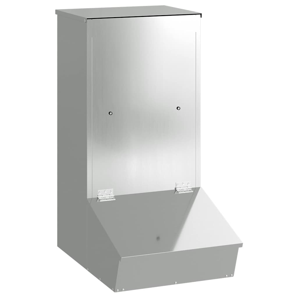 Schweinfutterspender Schwarz 55 x 38 x 76 cm