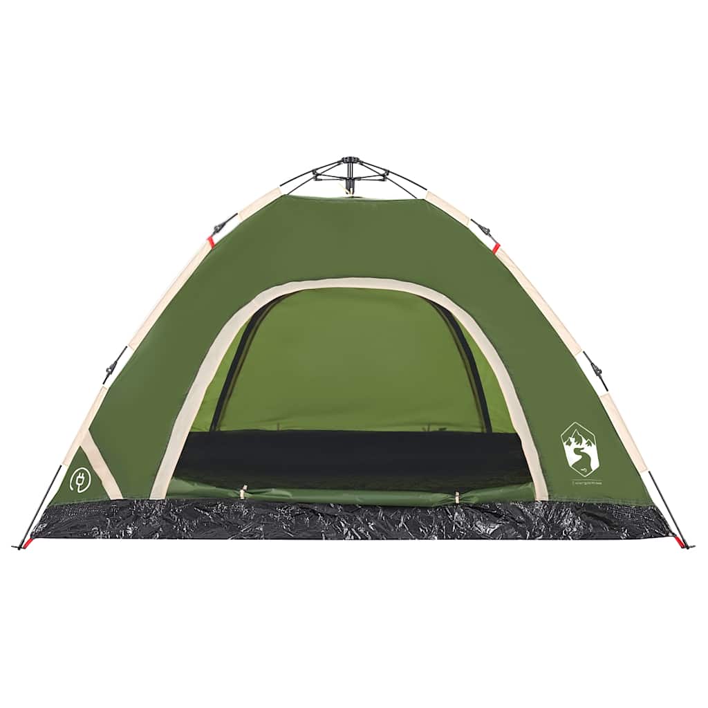 Campingzelt 2 Personen Grün Quick Release
