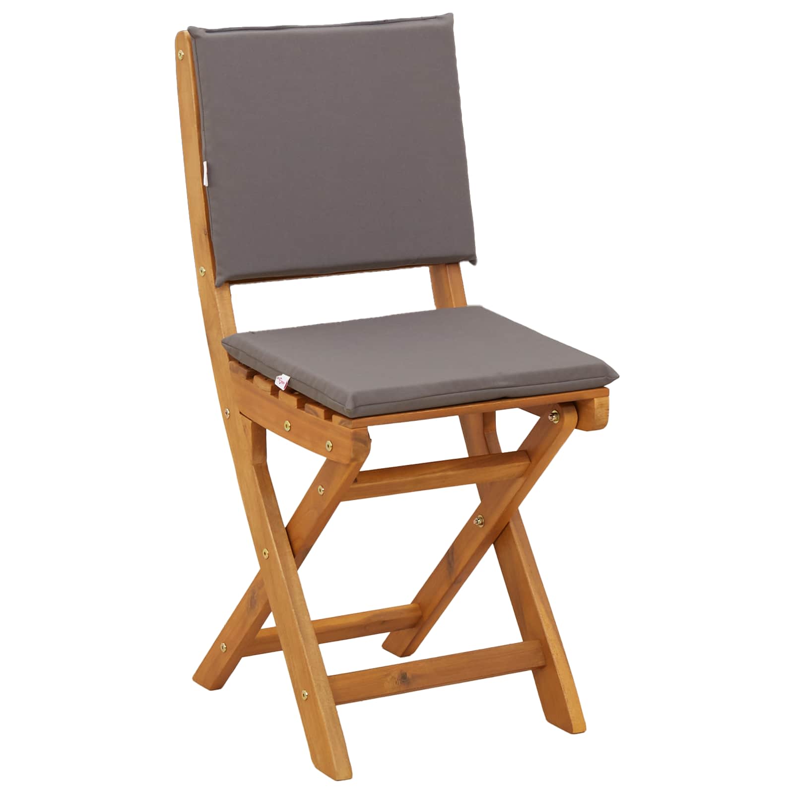 Außen Bistro-Stühle 6 pcs Natur Massivholz Akazie