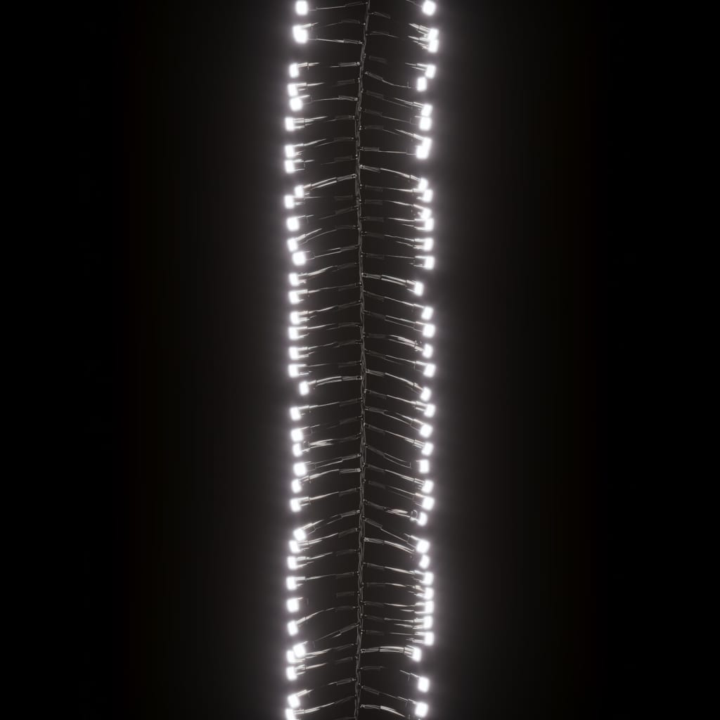 LED-Lichterkette mit 400 LEDs Warmweiß PVC