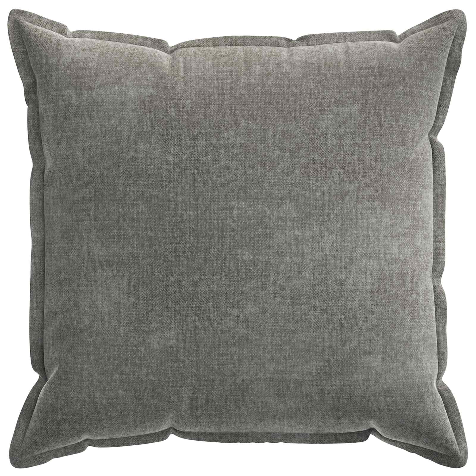 Kissenbezug 2 Stk. HOUTEN Dunkelgrau 30 x 30 cm Chenille-Stoff