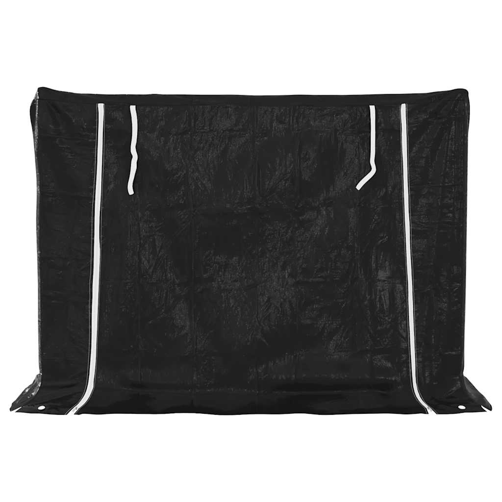 Brennholzregal mit Regenschutz 100,5x40,5x110,5 cm