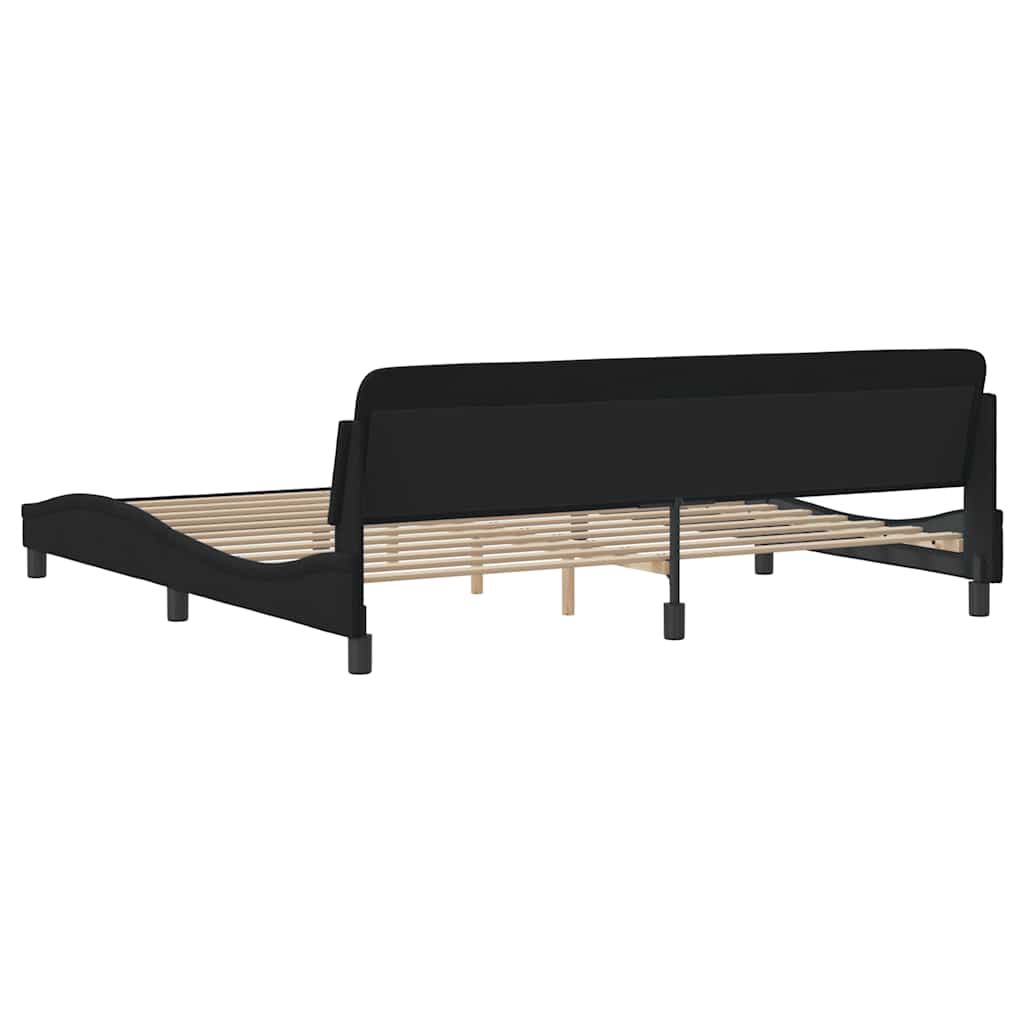 Bettgestell "Dover" Hellgrau 80x200 cm Samt