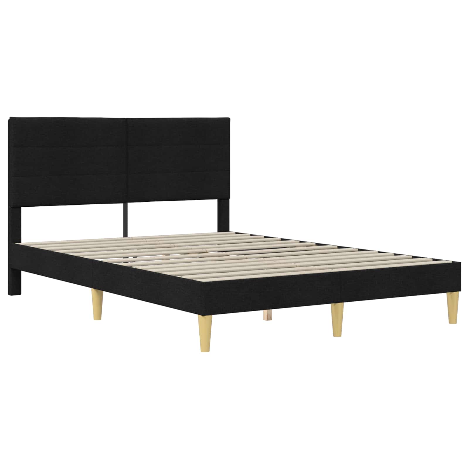 Bettrahmen Hellgrau 80 x 200 cm Polyester