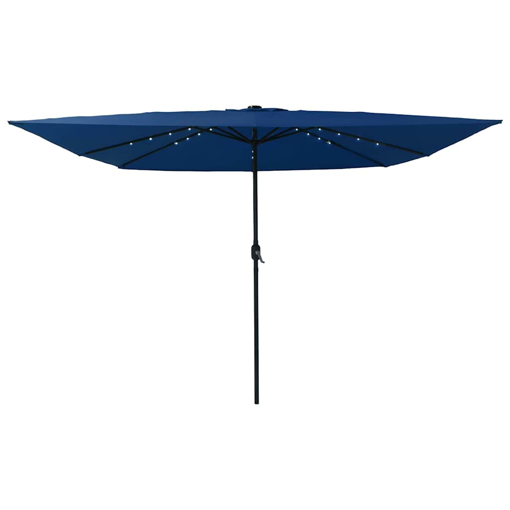 Garten-Sonnenschirm Sand 295 x 295 x 245 cm Polyester und Stahl