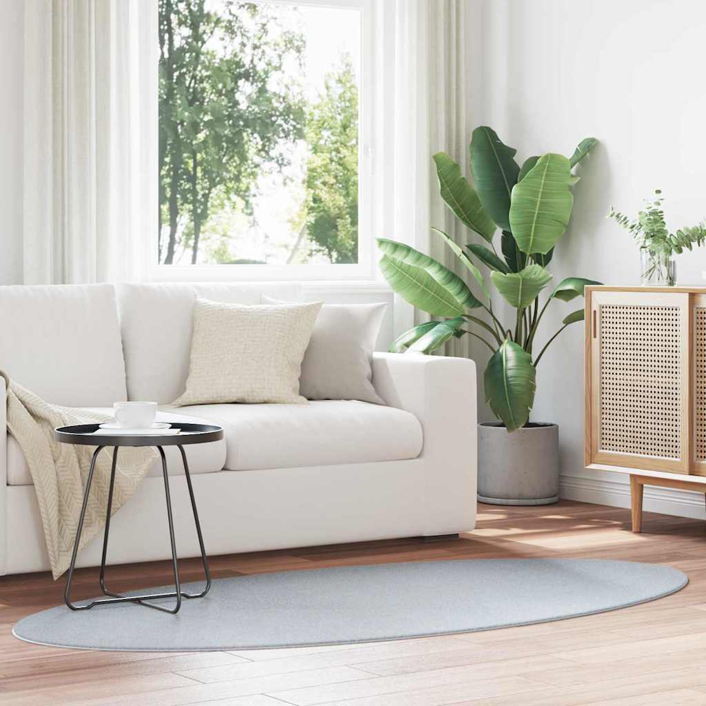 Bereichsteppiche HUARTE Anthrazit 100 x 200 cm 100 %Polyester