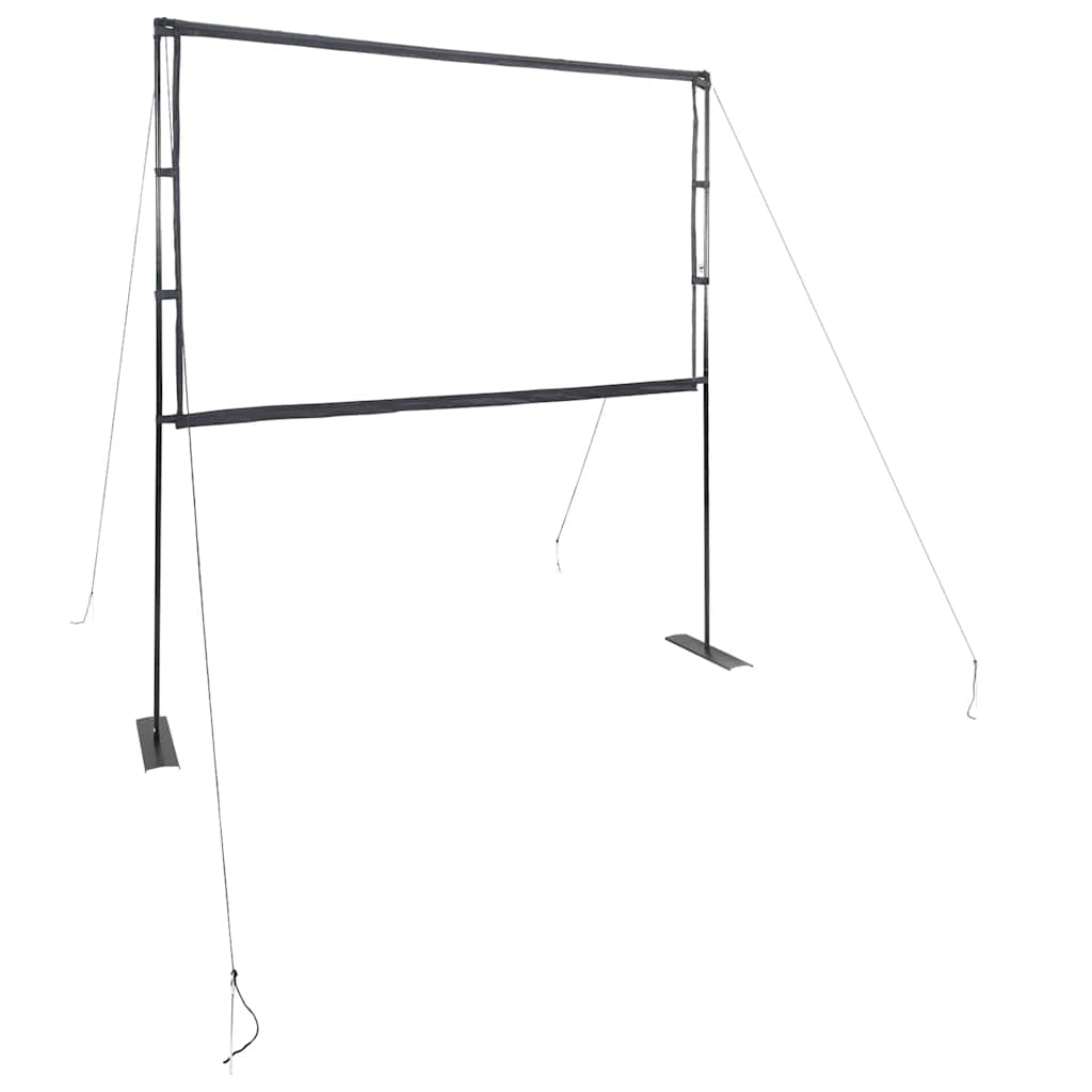 Projektionsleinwand mit Ständern 84 Zoll 4:3
