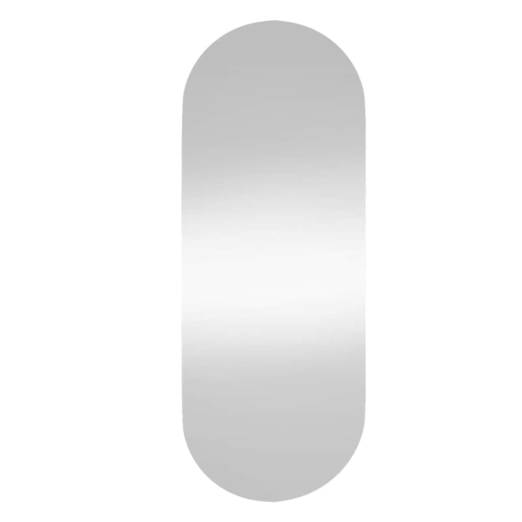 Spiegel mit LED-Leuchten 60x30 cm Glas Oval