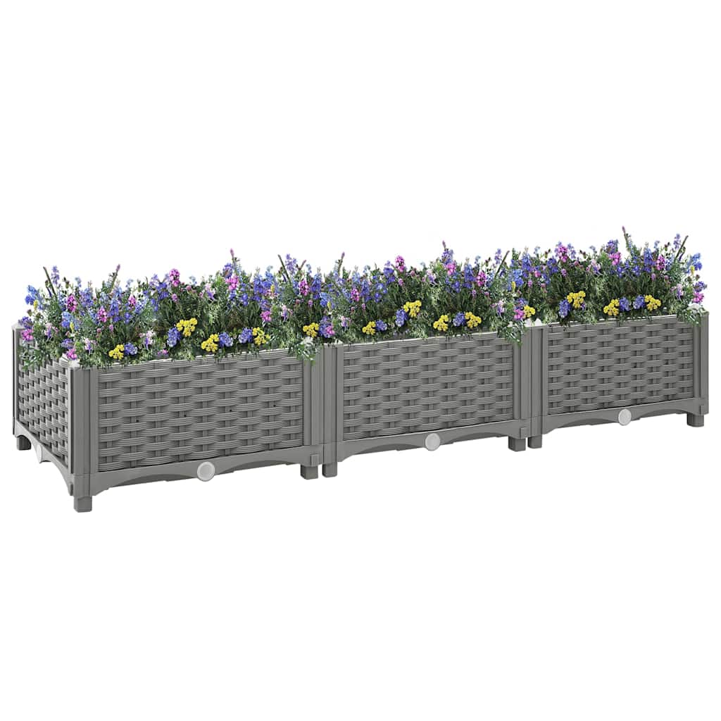 Hochbeet 40x40x23 cm Polypropylen