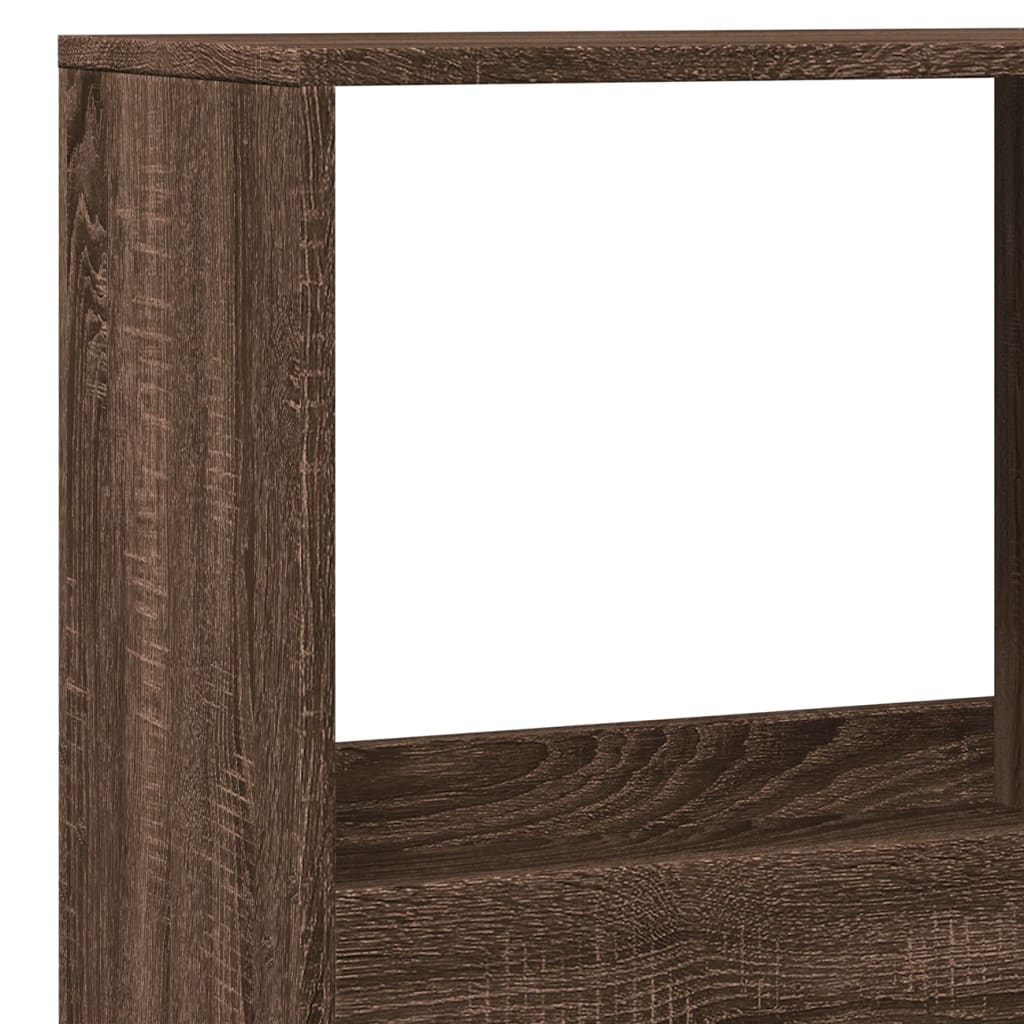 Bücherregal Weiß 100x33x135 cm Holzwerkstoff