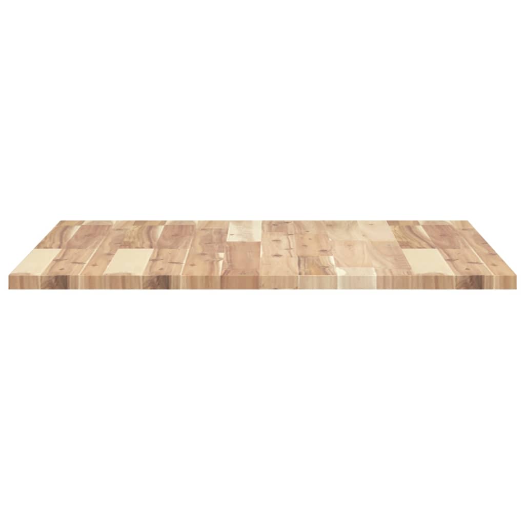 Tischplatte Rund Ø40x2 cm Massivholz Akazie