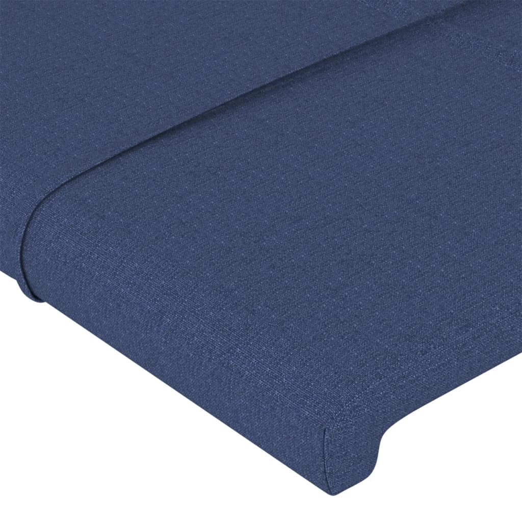 Kopfteil Hellgrau 80x5x118/128 cm Stoff