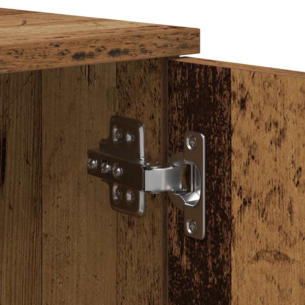 Aufbewahrungsbettgestell mit Speicher Weiß 80 cm Holzwerkstoff