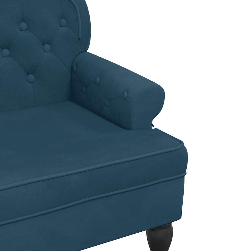 Sitzbank mit Rückenlehne Dunkelgrau 119,5x64,5x75 cm Samt