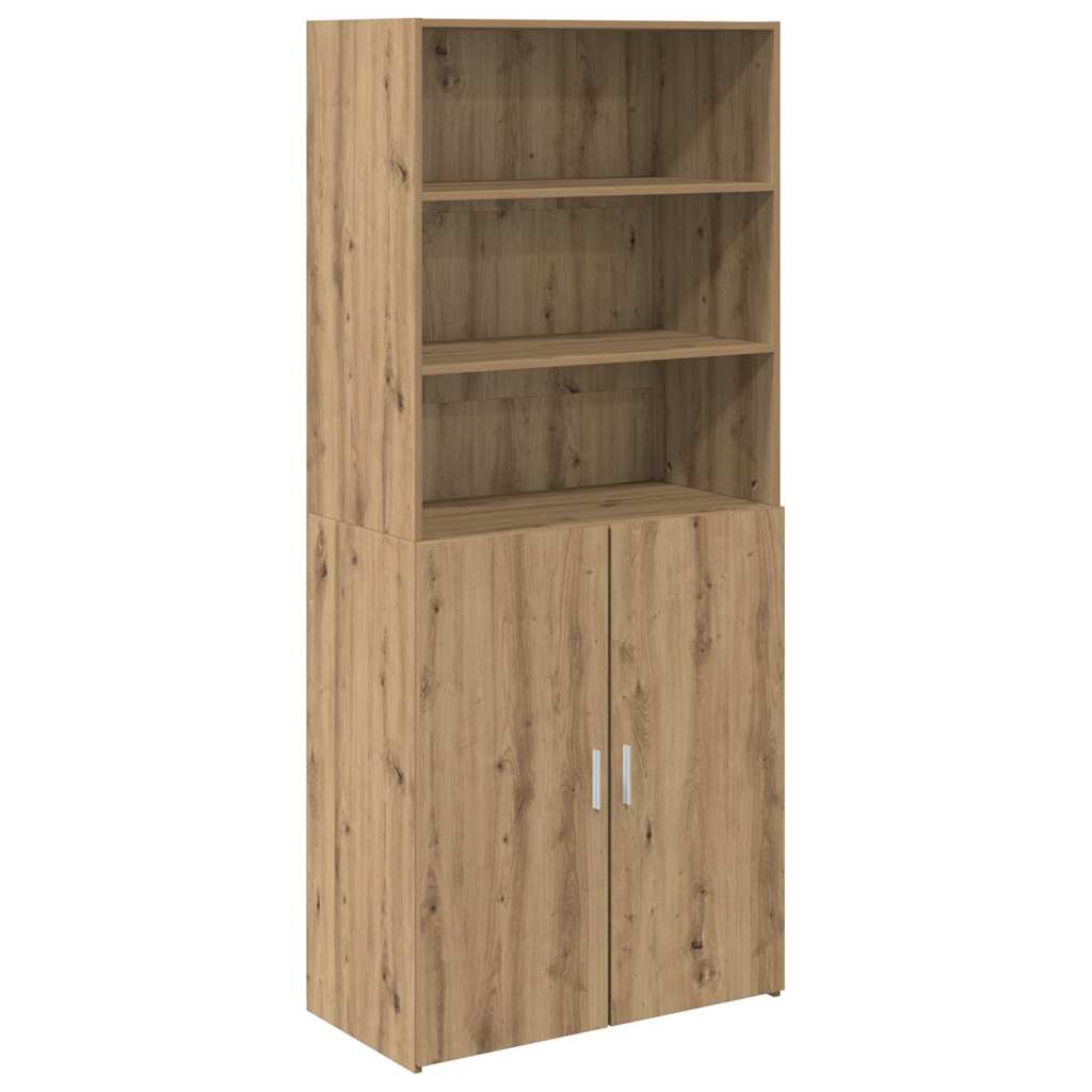 Highboard Altholz 80 x 42,5 x 185 cm Holzwerkstoff