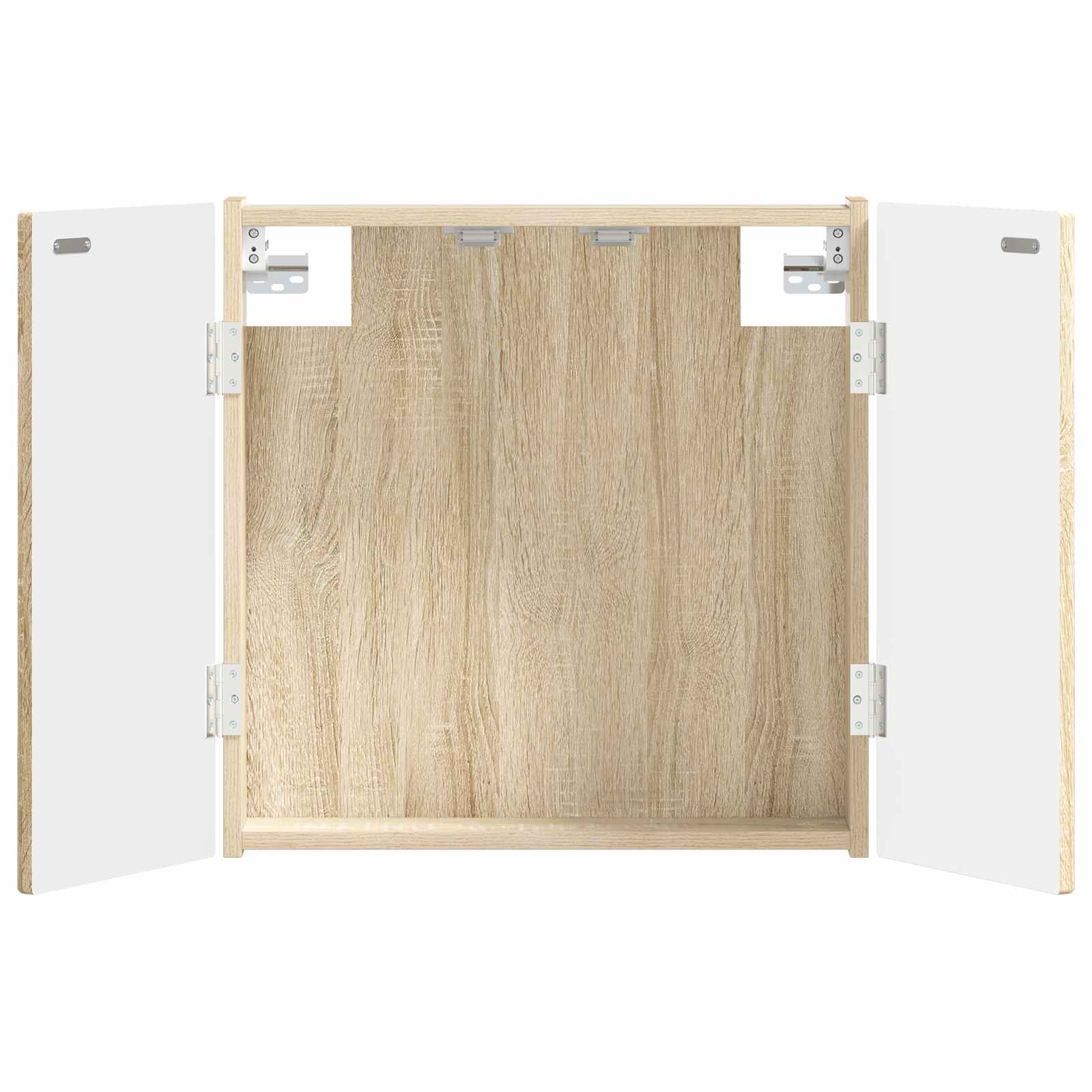 Dartboard Schrank ARNHEM Weiß 52,5 x 10,5 x 53,5 cm