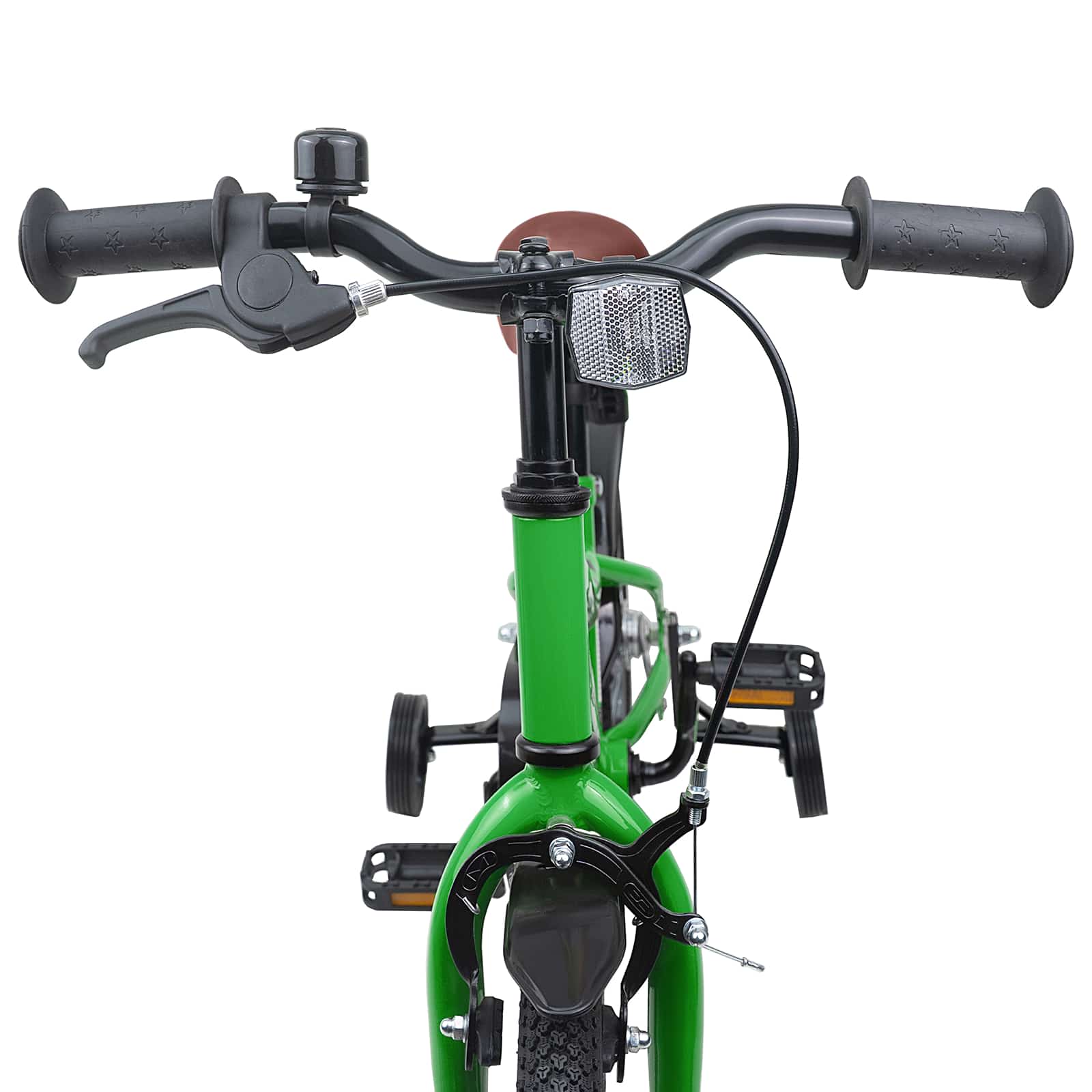 Kinderfahrrad 12 Zoll für 2-4 Jahre alt Schwarz