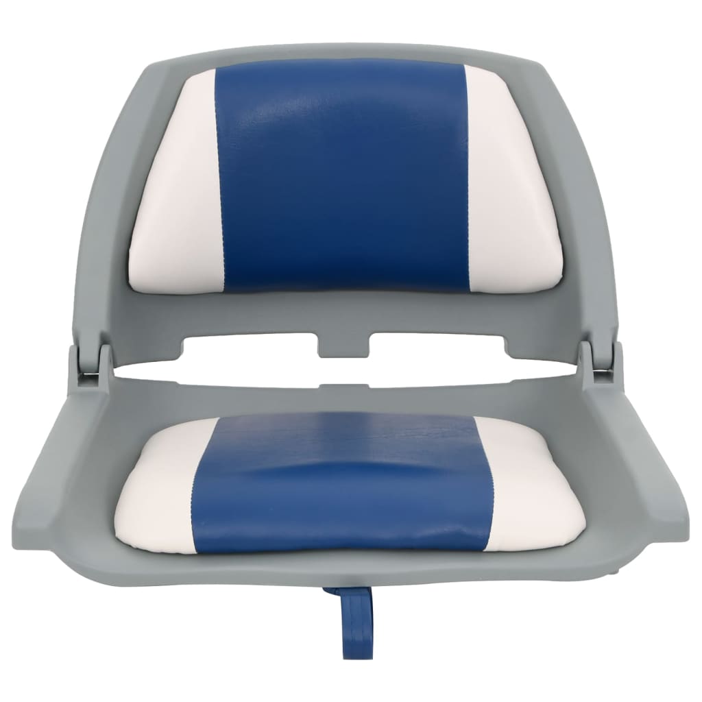 2-tlg. Bootssitz-Set Klappbar Grau