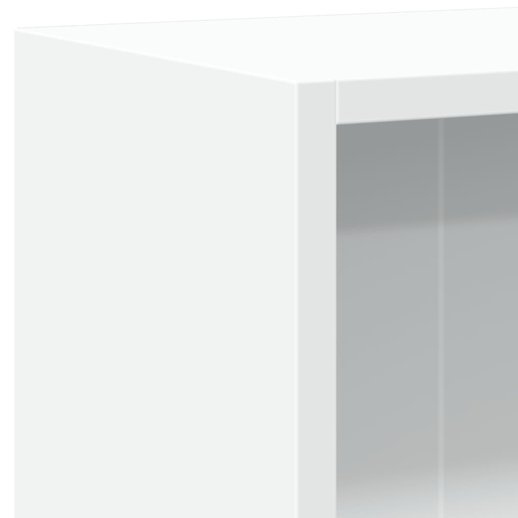 Bücherregal Weiß 40x24x75 cm Holzwerkstoff