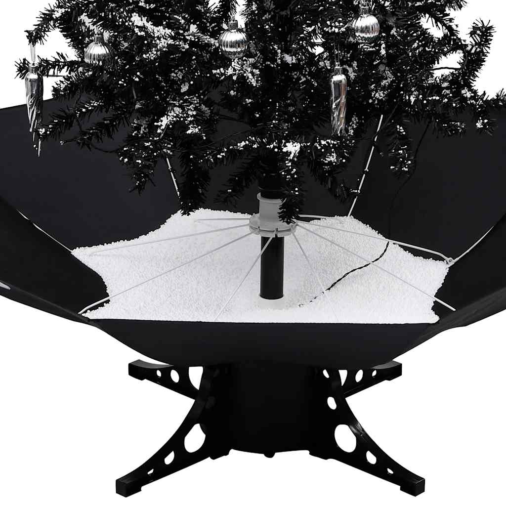 Schneiender Weihnachtsbaum mit Schirmfuß Grün 75 cm