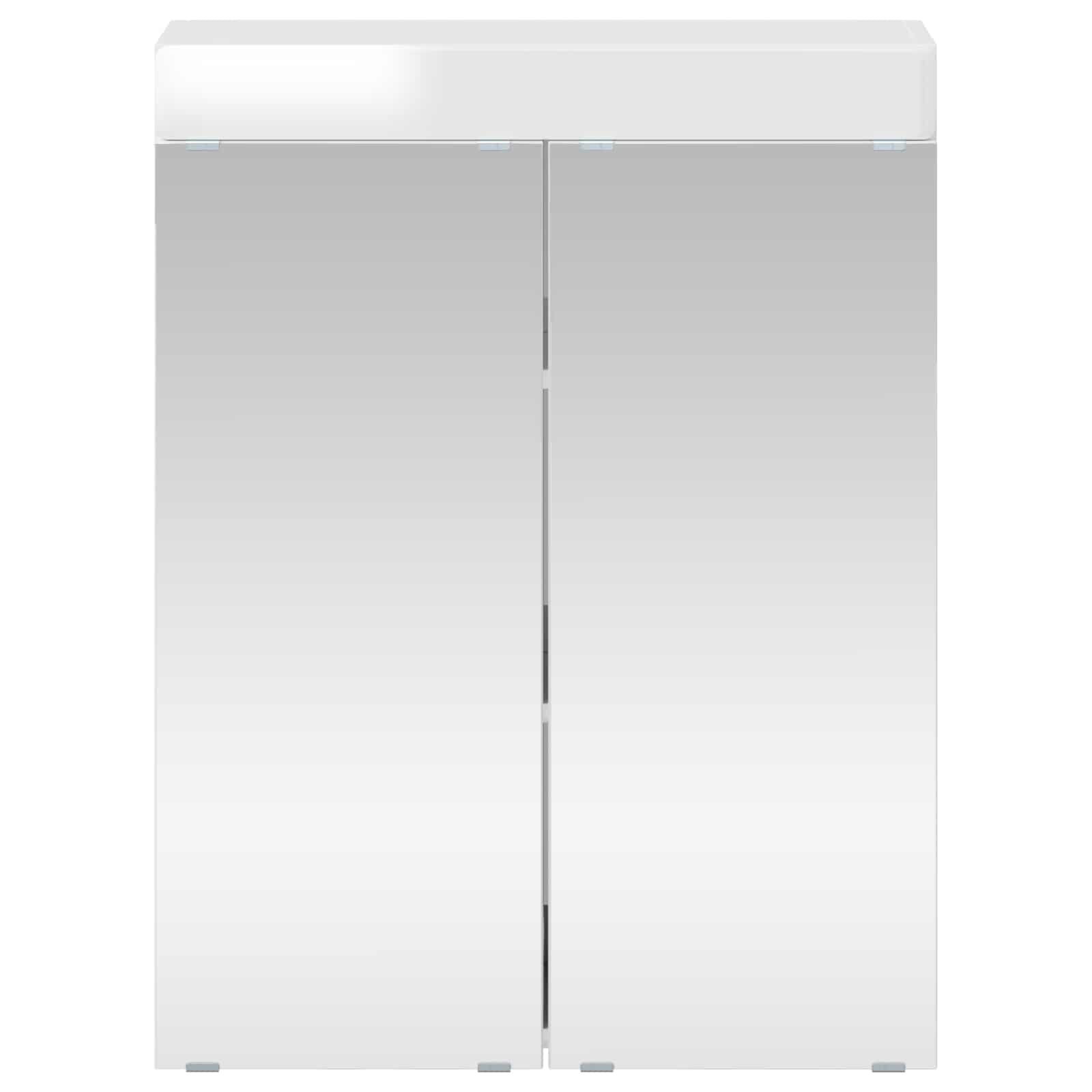 Badezimmermöbel-Set TULUM 2 pcs Weiß 60 x 34 x 63 cm