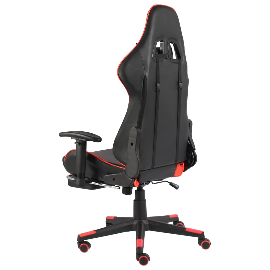 Gaming-Stuhl Drehbar Blau PVC