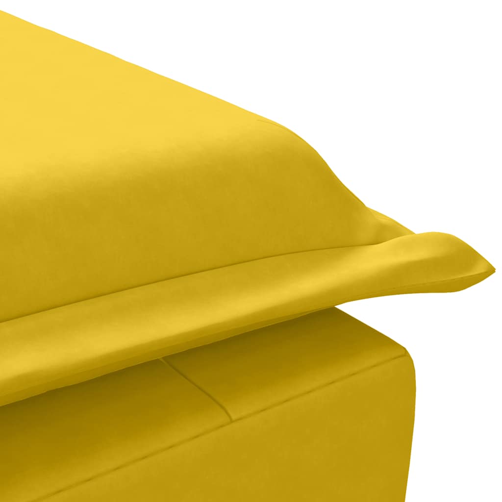 Massage-Chaiselongue mit Nackenrolle Hellgrau Samt